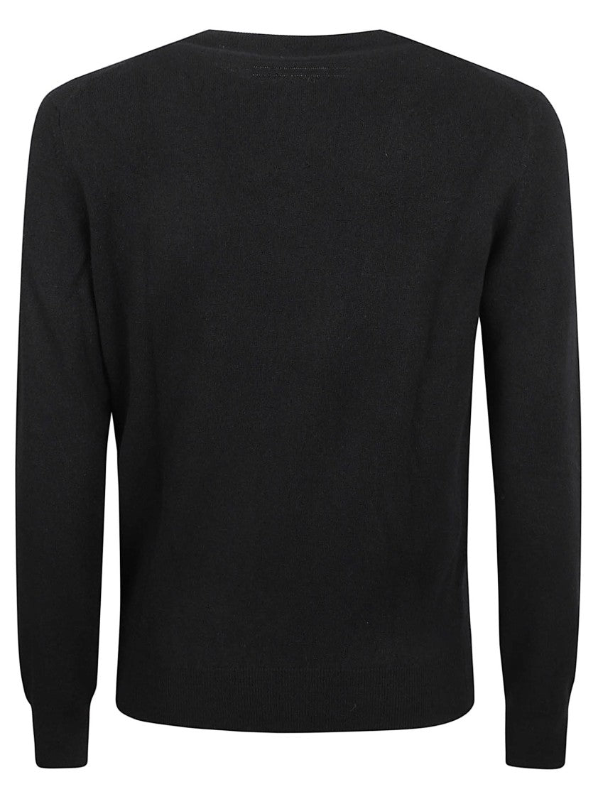 Zegna Fine-Knit Cashmere Sweater With Crew Neckline