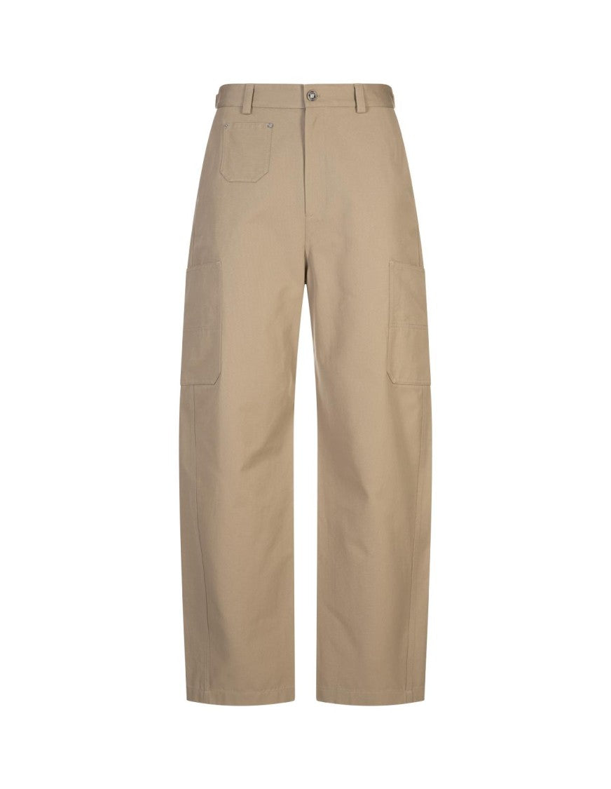 Givenchy Wide-Leg Cargo Trousers With Multiple Patch Pockets