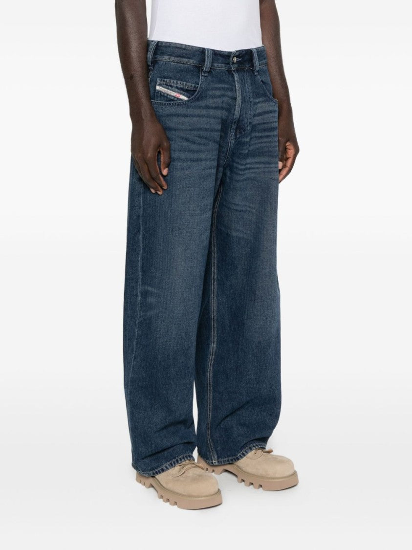 Diesel Wide-Leg Denim Jeans