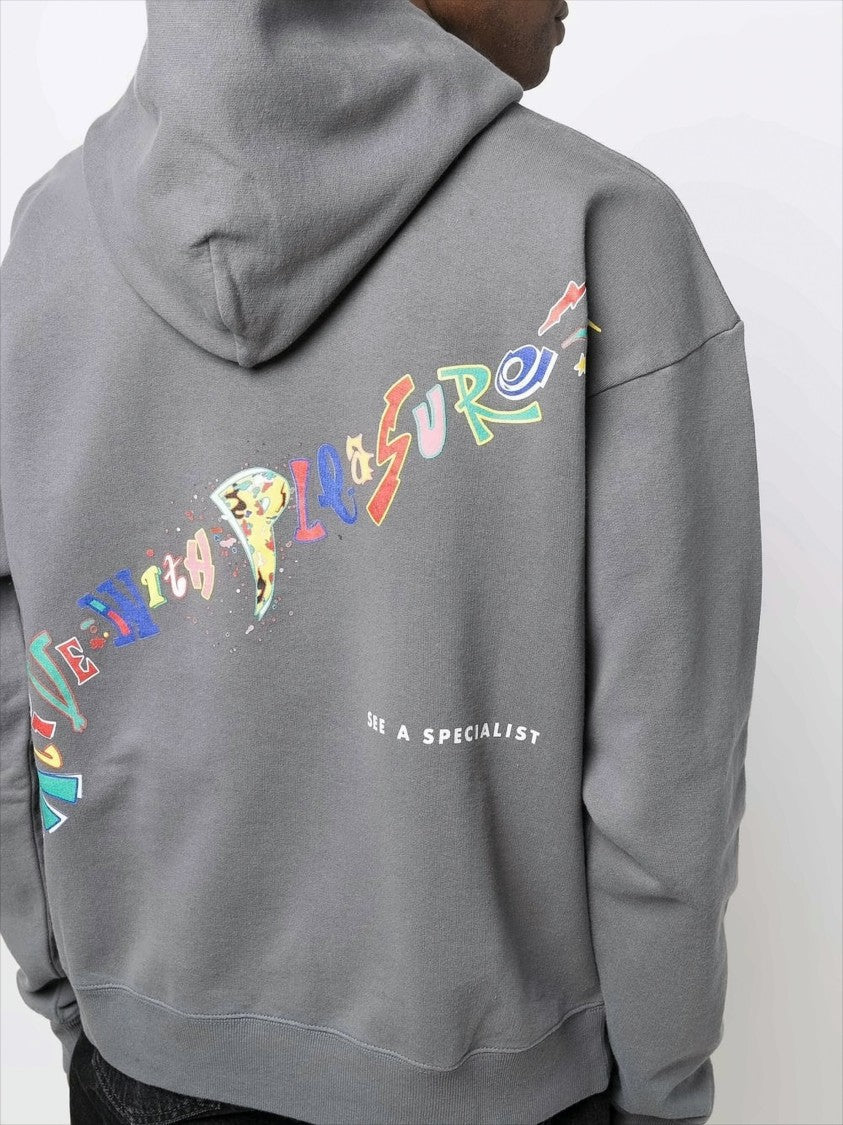 Martine Rose Relaxed Fit Colorful Lettering Hoodie