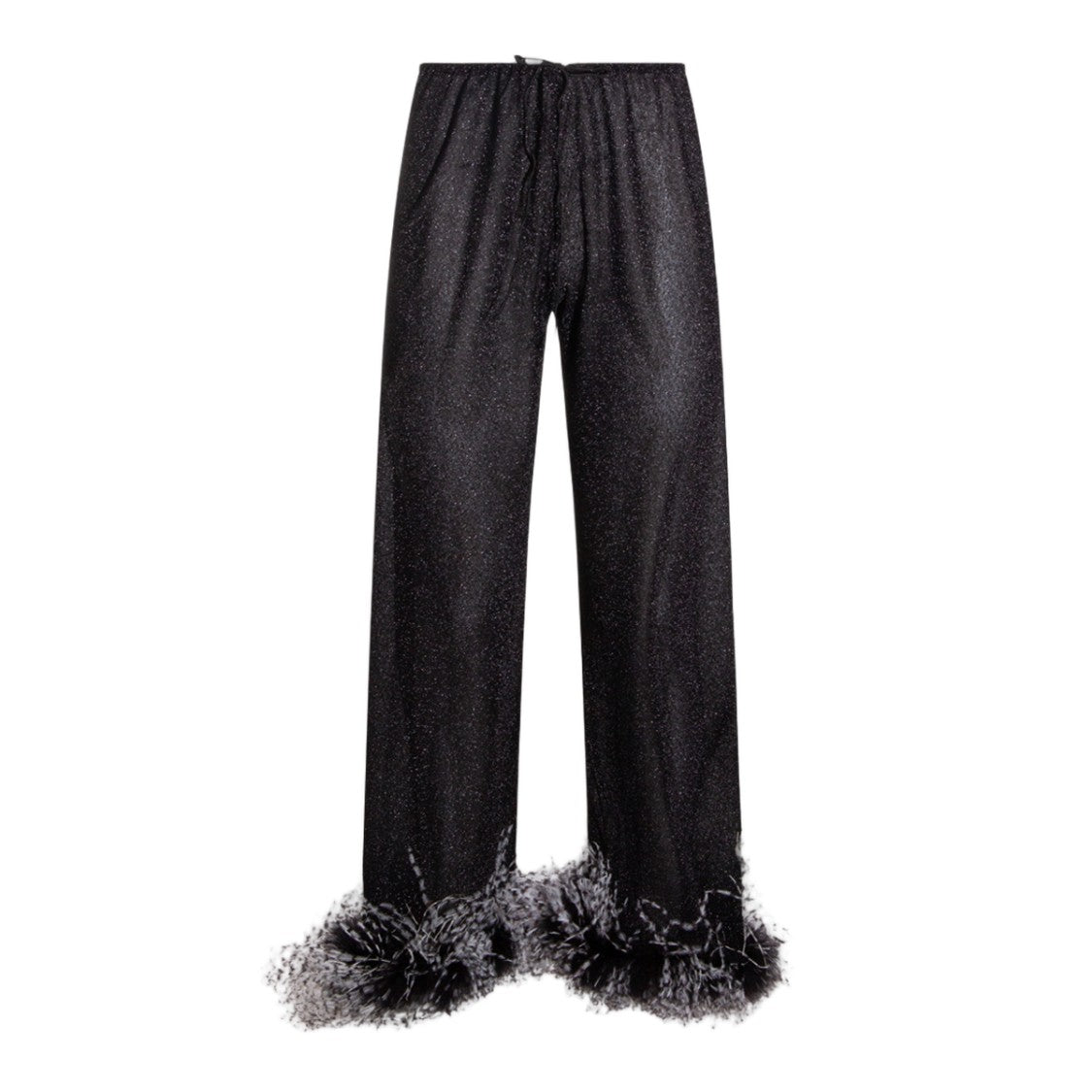 Oséree Tailored Black Trousers With Straight Leg Cut And Polished Appearance