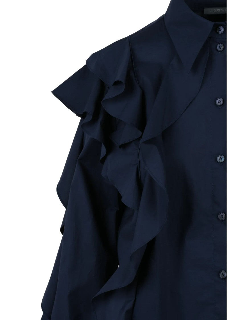 Alberta Ferretti Cotton Stretch Shirt