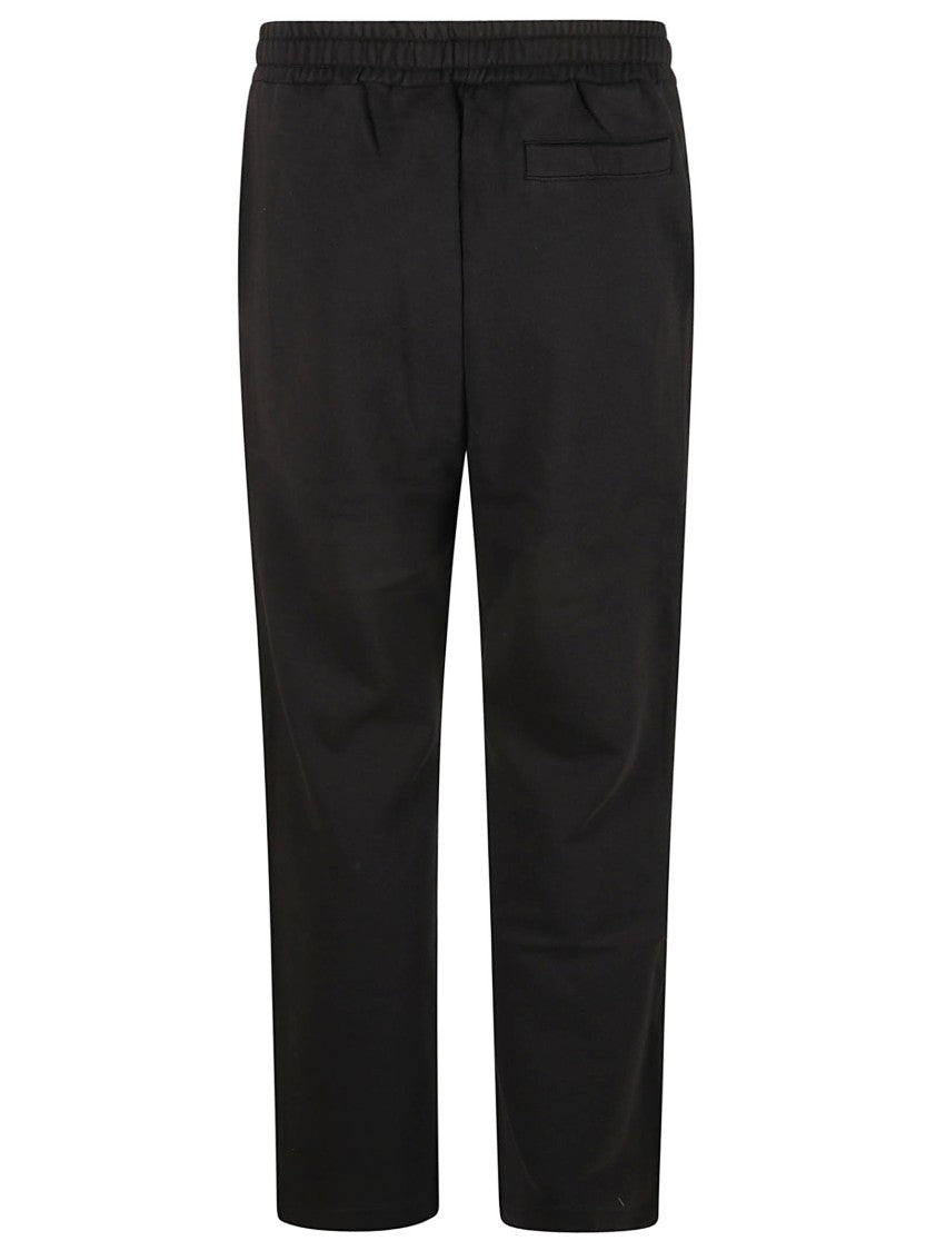 Palm Angels Relaxed Fit Black Trousers