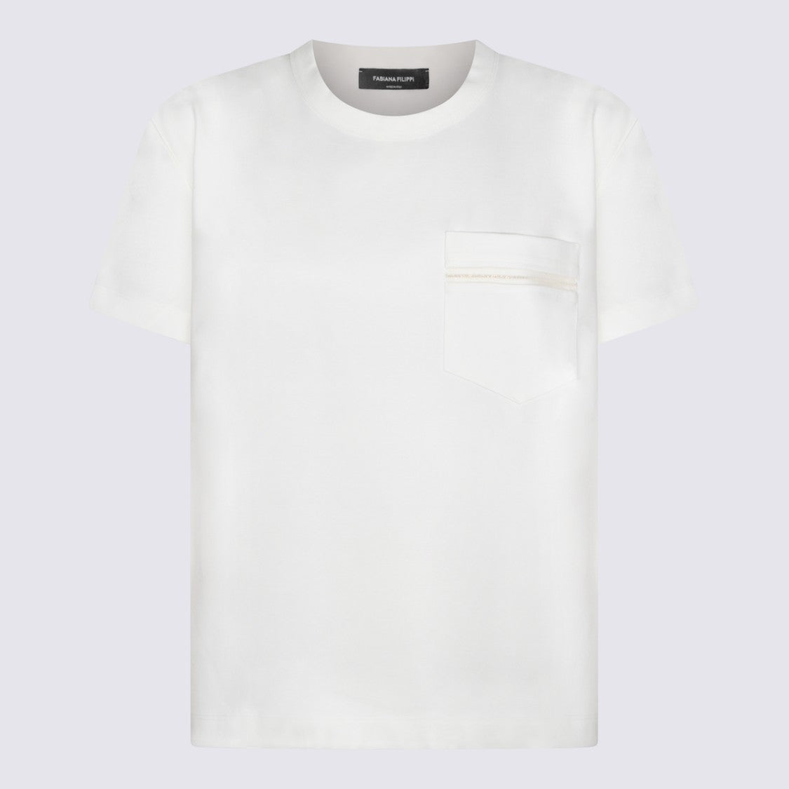 Fabiana Filippi White Viscose T-Shirt