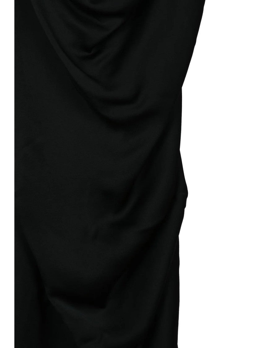 Vivienne Westwood Ginnie Pencil Dress With Boat Neckline And Back Ruching