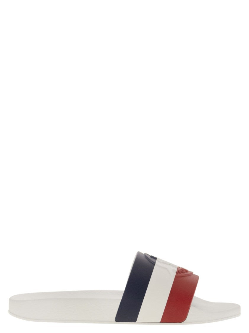 Moncler Basile - Rubber Slides With Logo