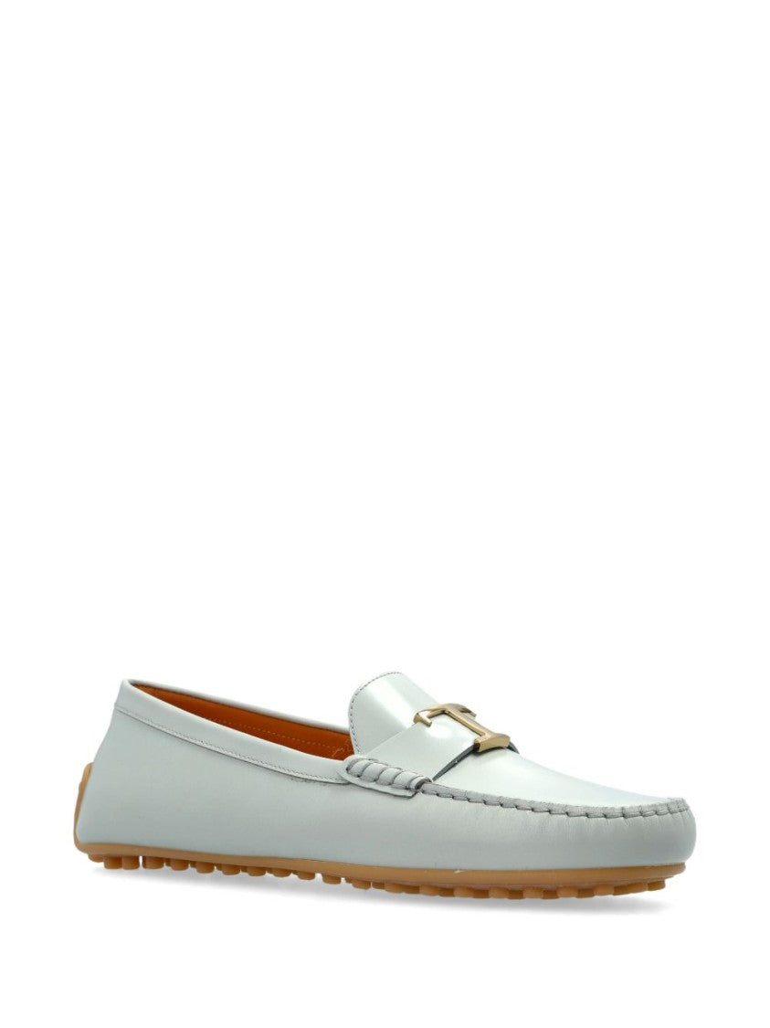 Tod's Moccasin-Style Flat Shoes With Flexible Rubber Sole