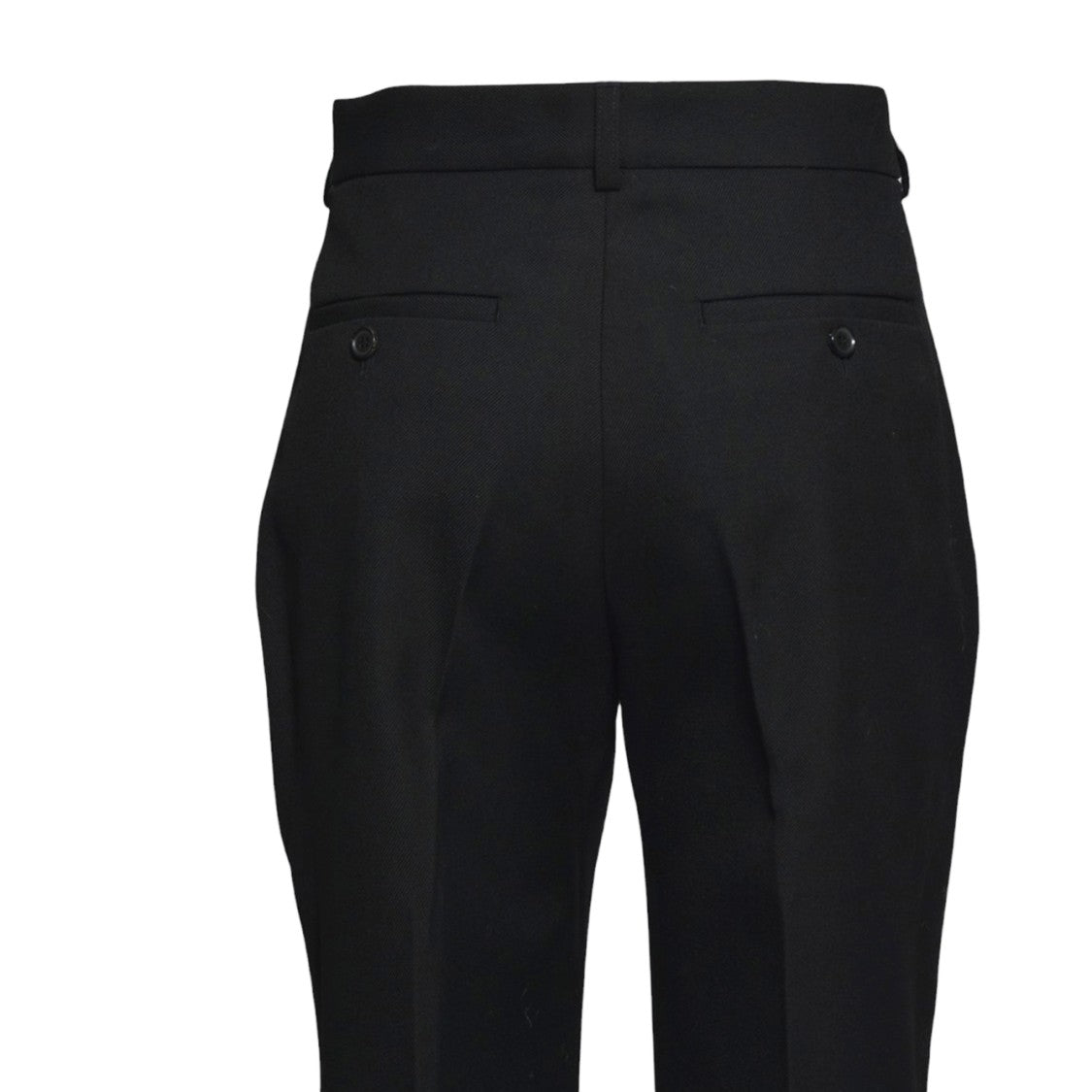 Bally Black Wool Flared Pants