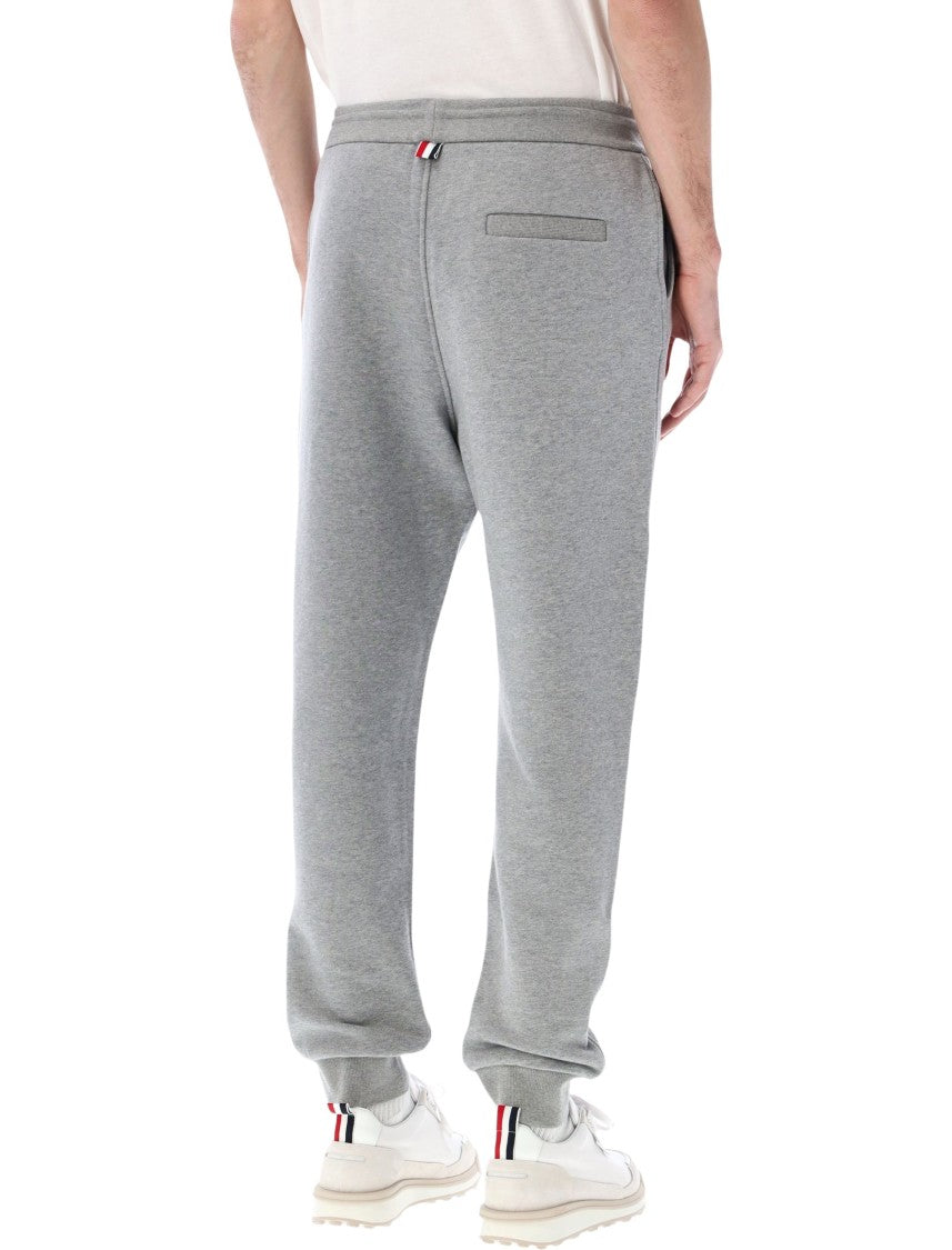 Thom Browne Grosgrain-Trimmed Tapered Sweatpants