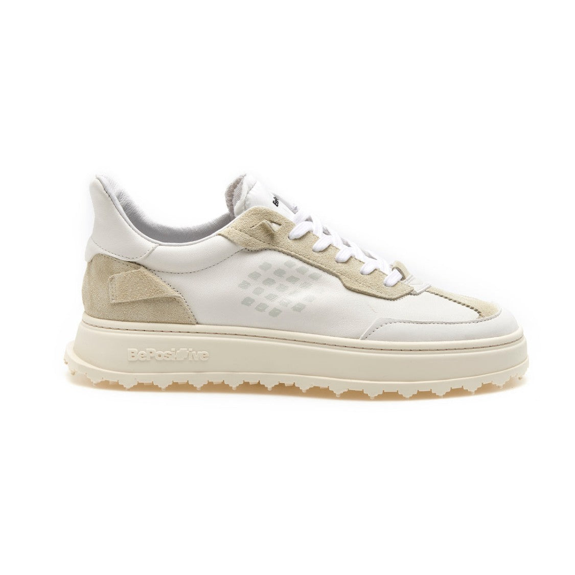 Bepositive Cuprace Wing - Leather + Suede Sneakers