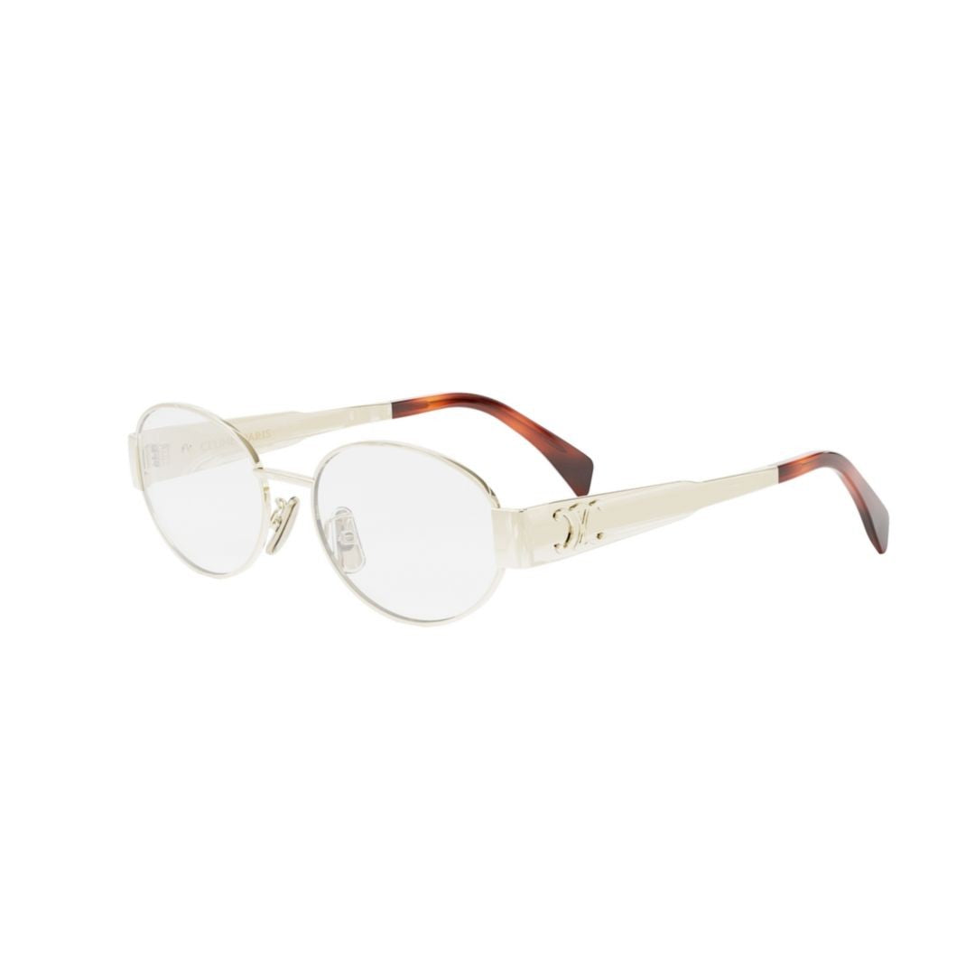 Celine Cl50140u Oval Gold-Tone Eyeglasses