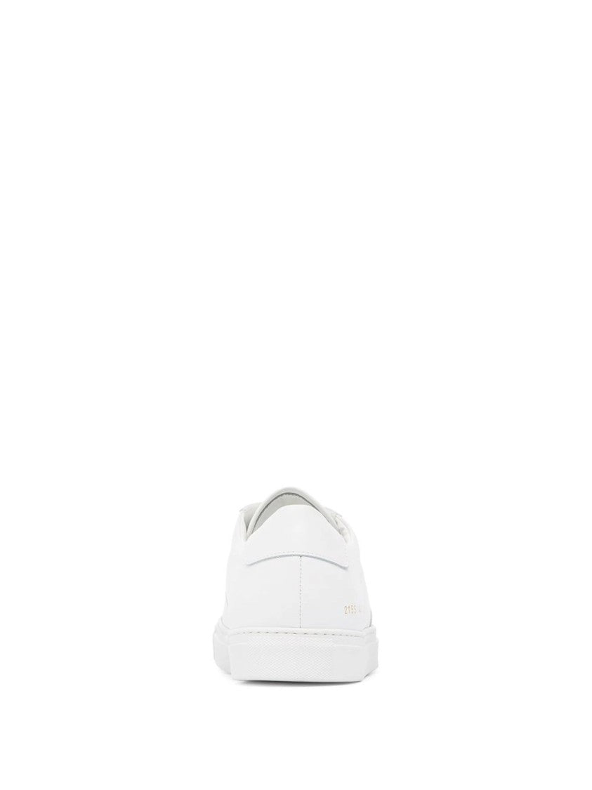 Common Projects Bball Low In Leather Sneakers