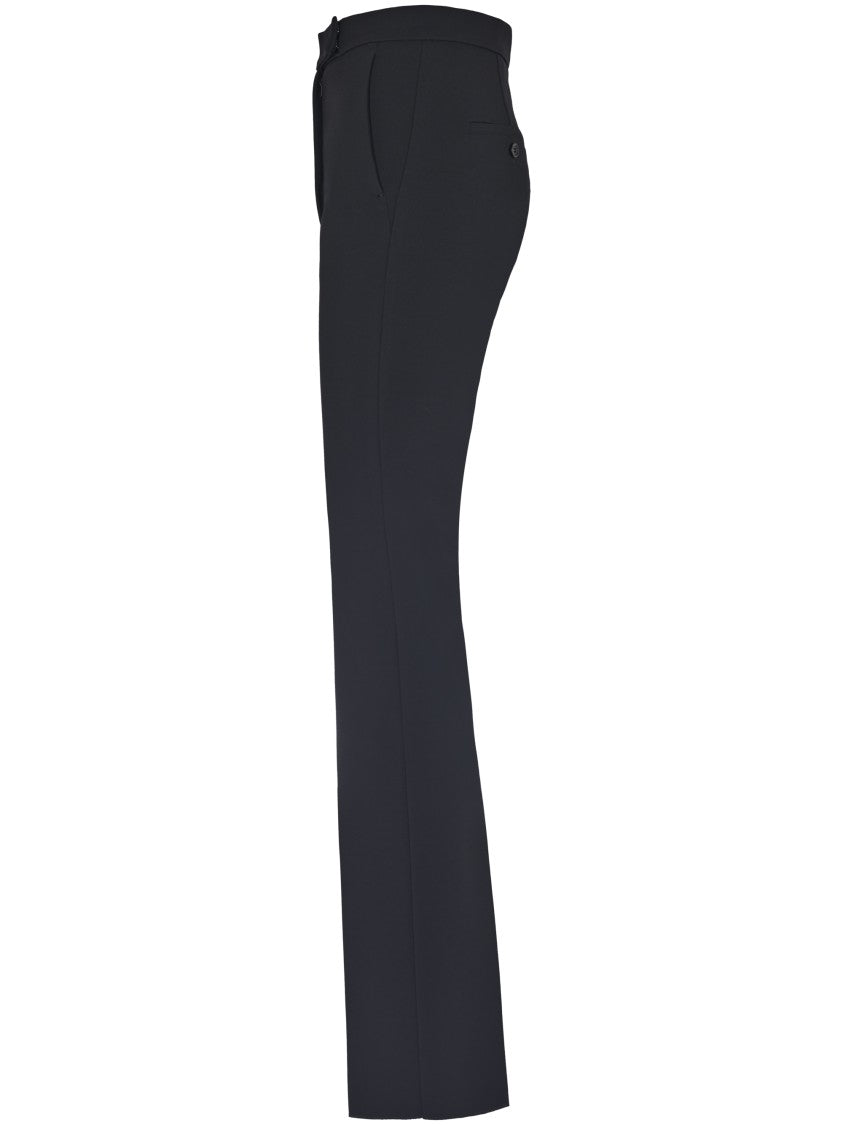 Max Mara Tailored Black Jeans With High Waist