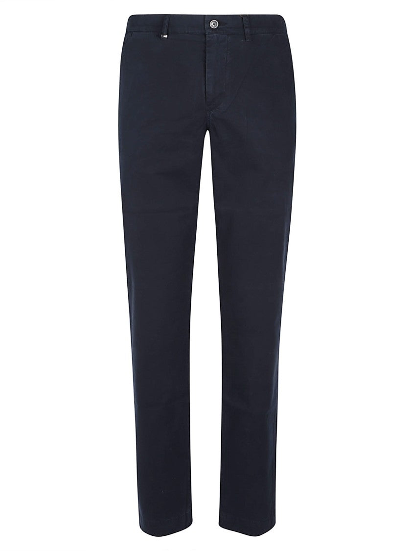 Etro Black Garment-Dye Cotton-Blend Chino Pants