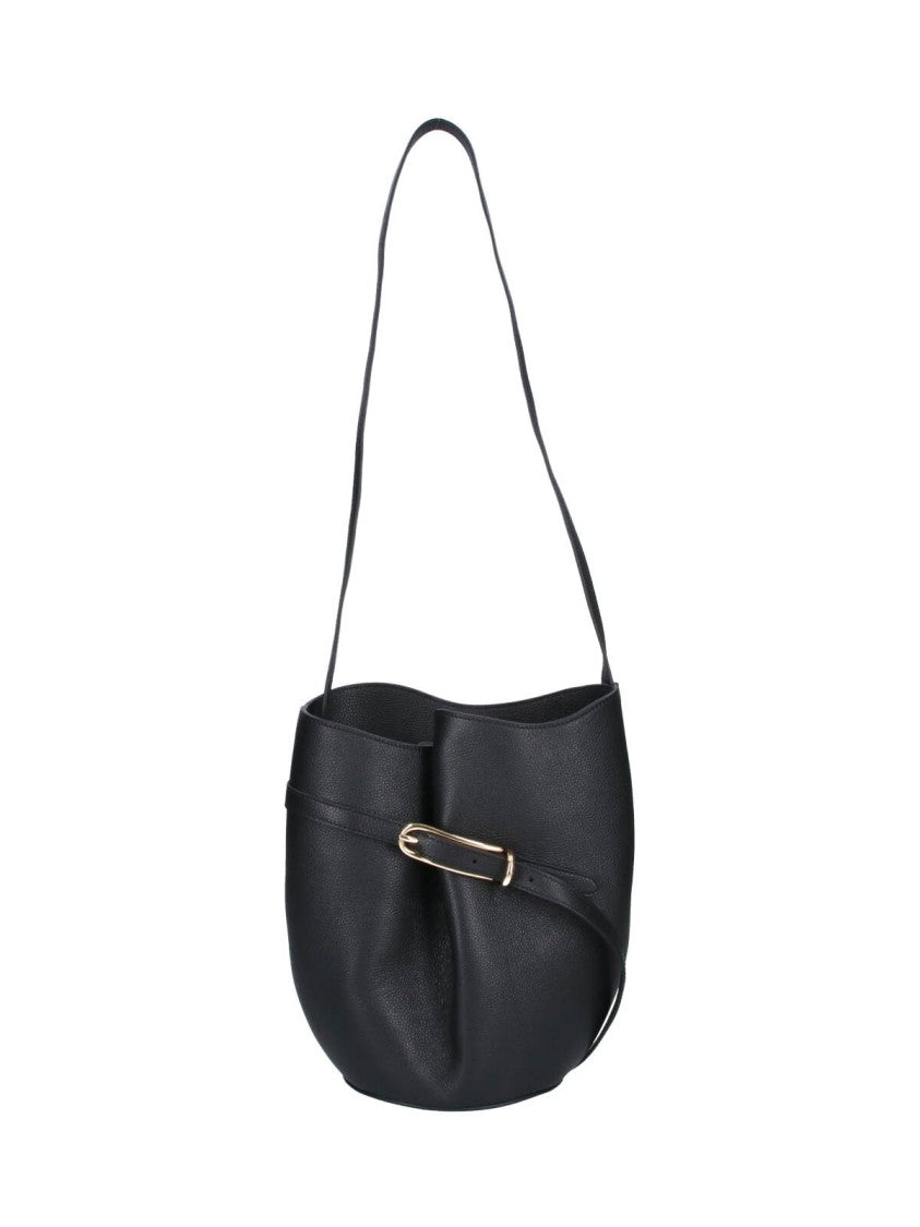 Liffner Shoulder Bag With Gold-Tone Buckle Detail