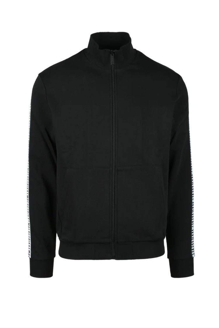 Bikkembergs Black Cotton Polyester Sweatshirt