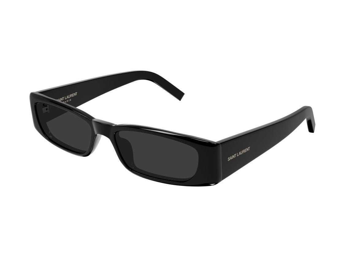 Saint Laurent Sl 942 Rectangular Black Acetate Sunglasses