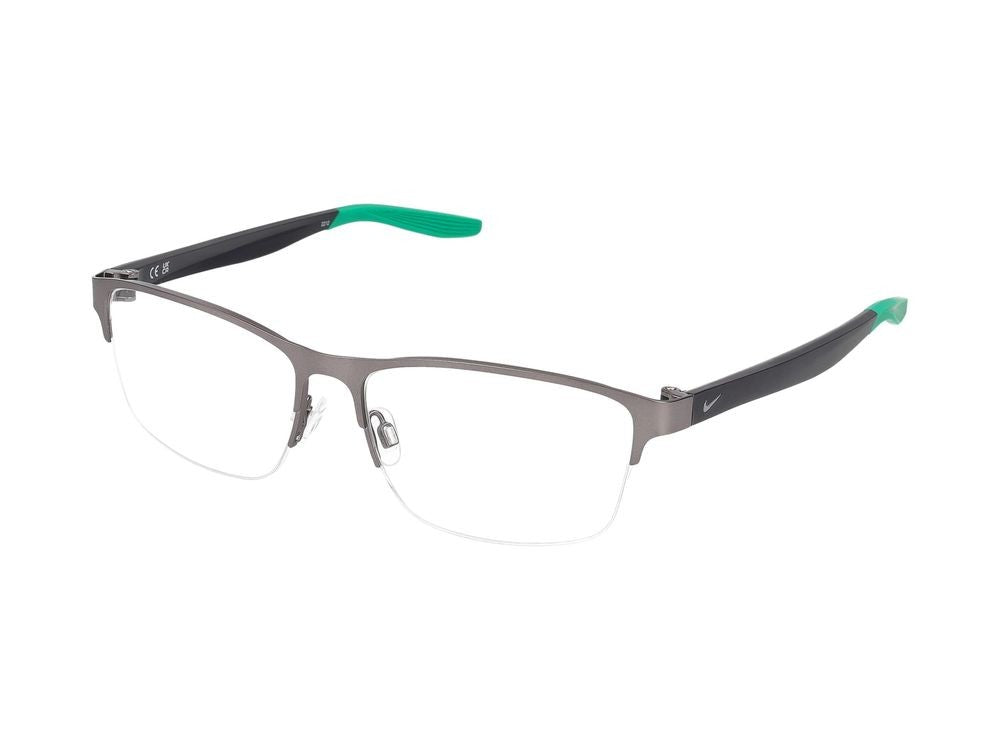 Nike Eyeglasses 8153 073 Satin Gunmetal/Matte Gridiron 55/15/145