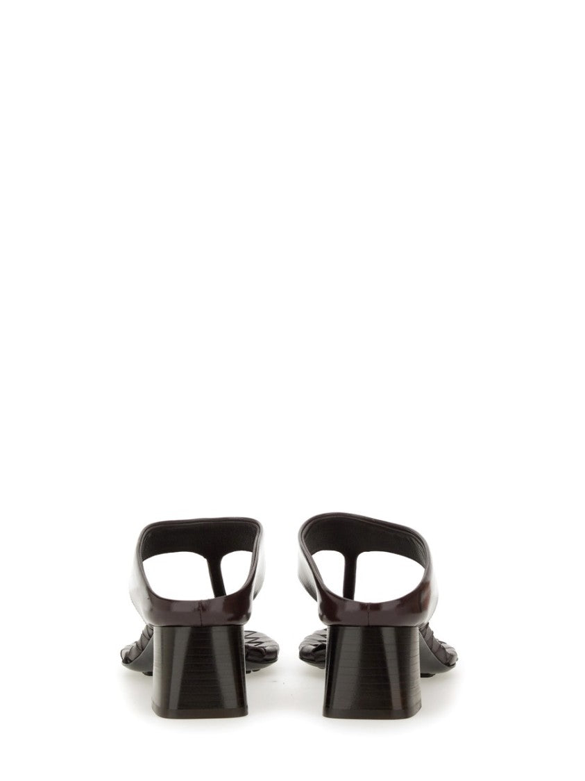 Bottega Veneta "Marella" Thong Sandal