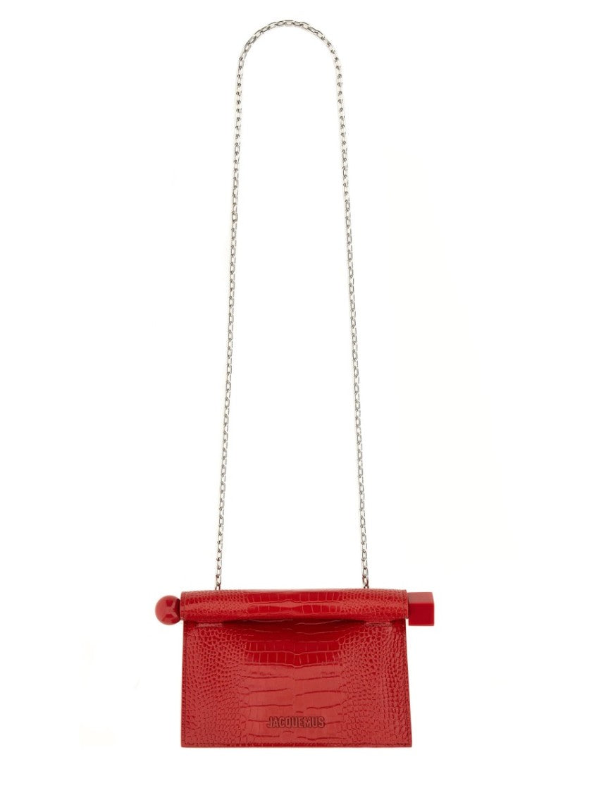 Jacquemus Mini "Rond Carre" Clutch Bag