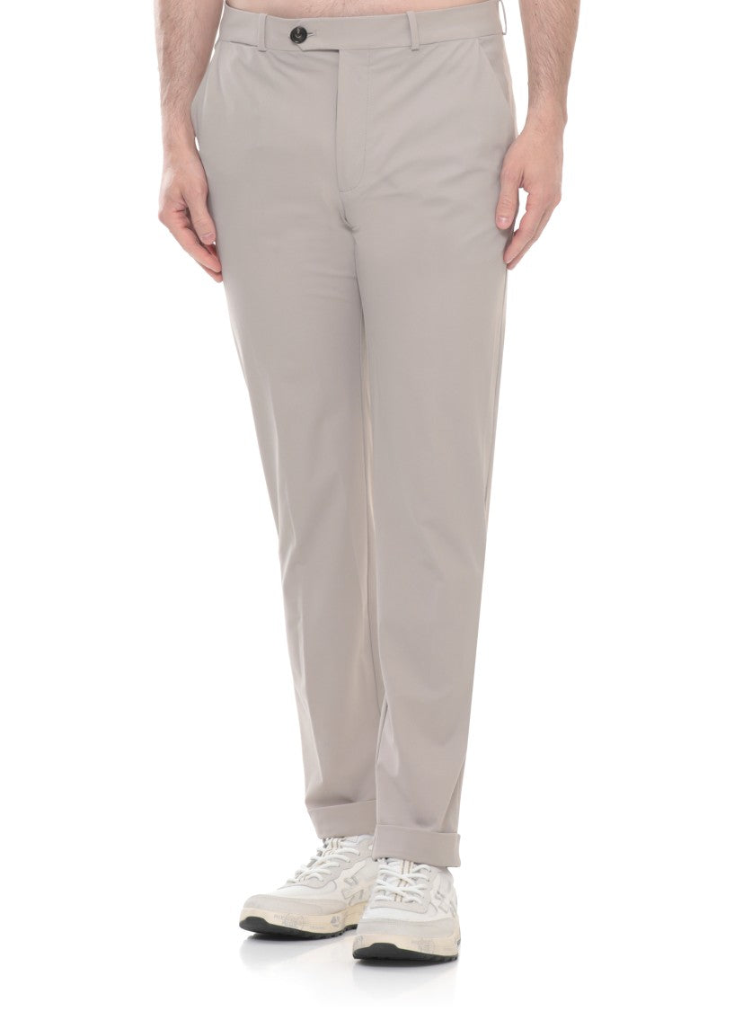 Rrd Beige Surflex Micro Chino Straight-Leg Pants