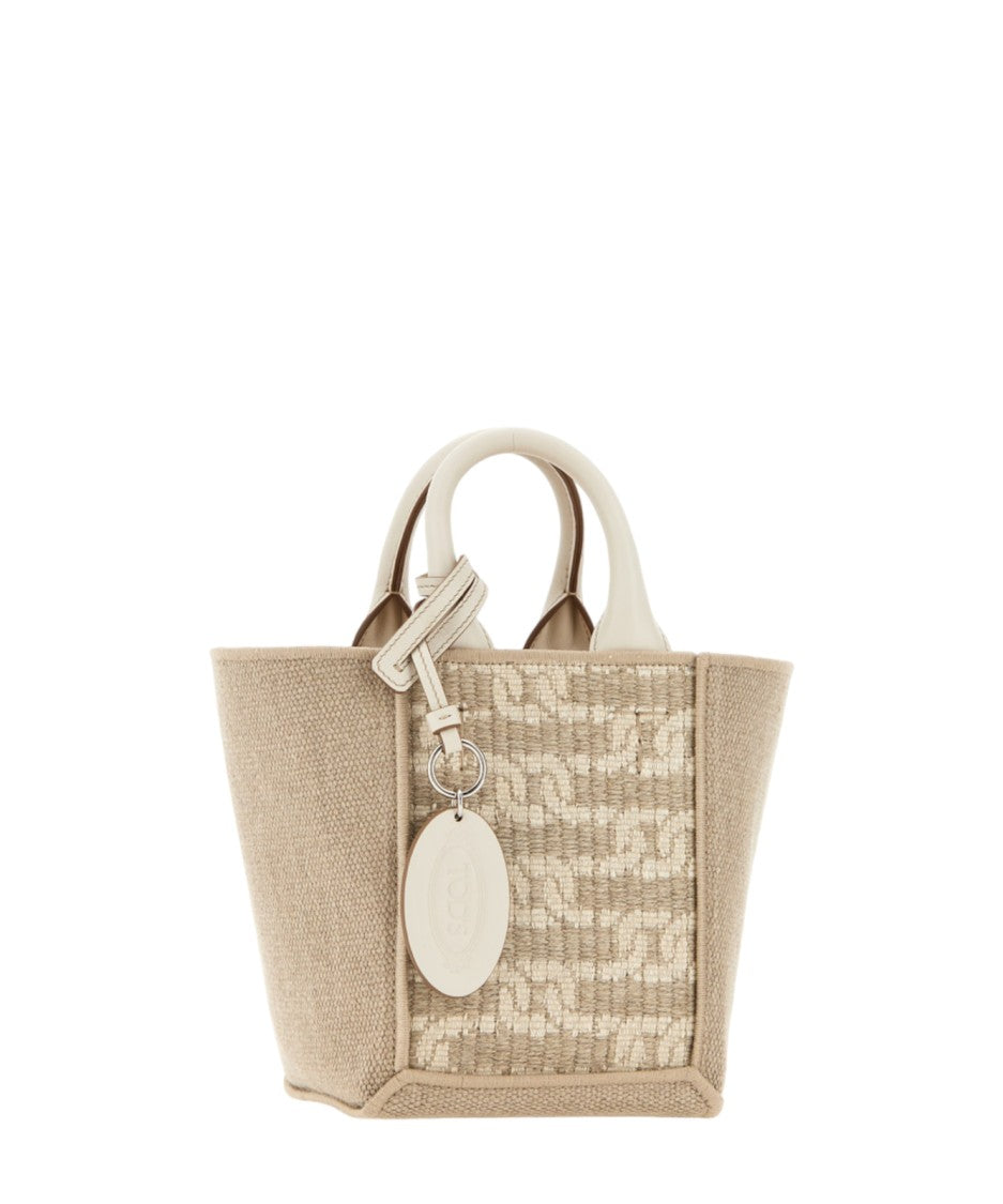 Tod's Structured Textured Tote Bag