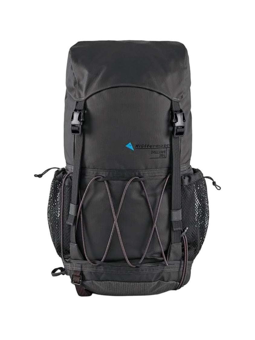Klattermusen Black Polyamide Functional Backpack With Padded Straps