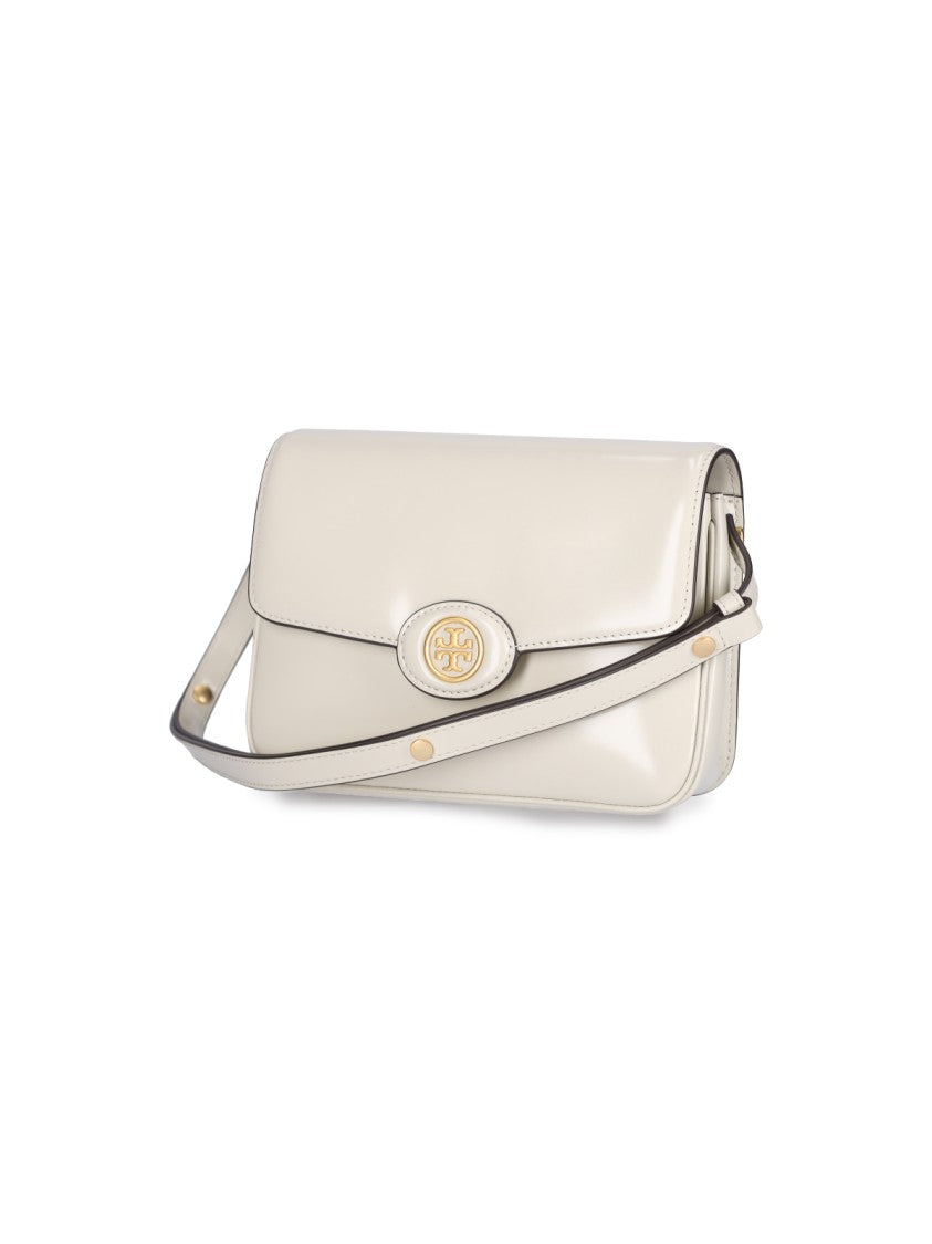 Tory Burch Convertible Crossbody Bag With Glossy Finish