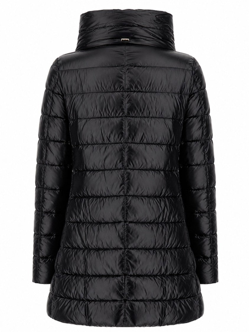Herno A-Shape Amelia Glossy A-Line Polyamide Down Jacket