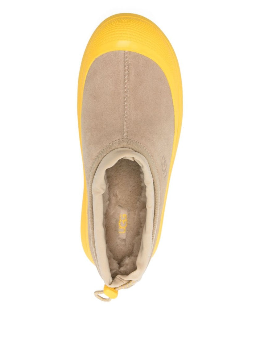 Ugg Beige Suede Slip-On Sandals