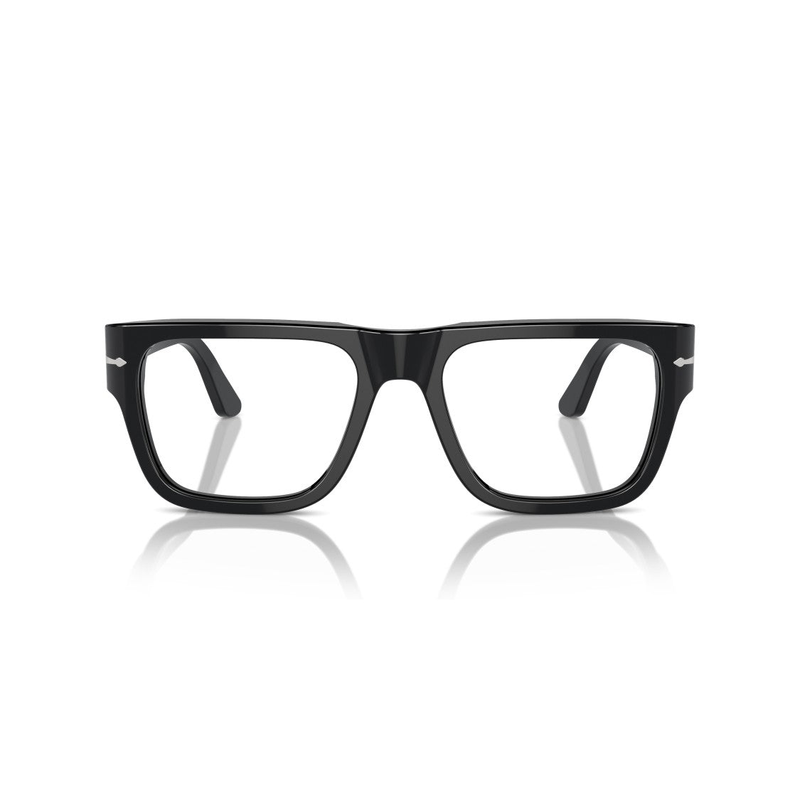 Persol 0Po3348v Rectangular Acetate Sunglasses With Silver Arrow Detail