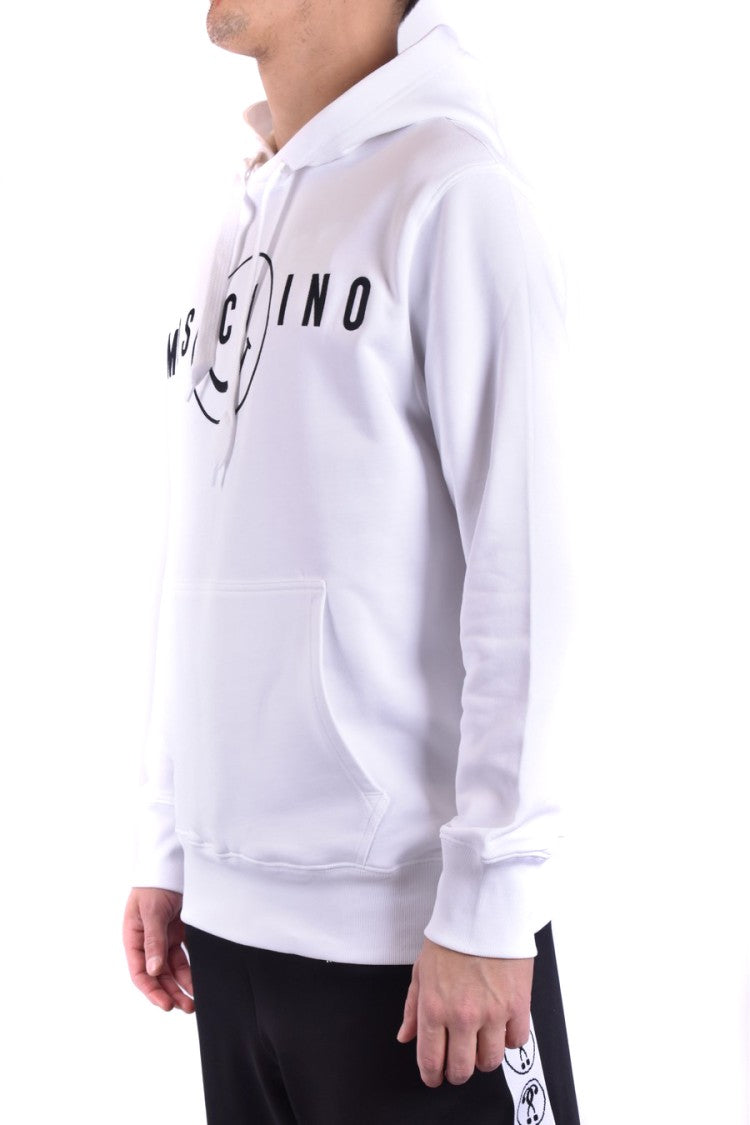 Moschino Hooded Sweatshirt With Kangaroo Pocket