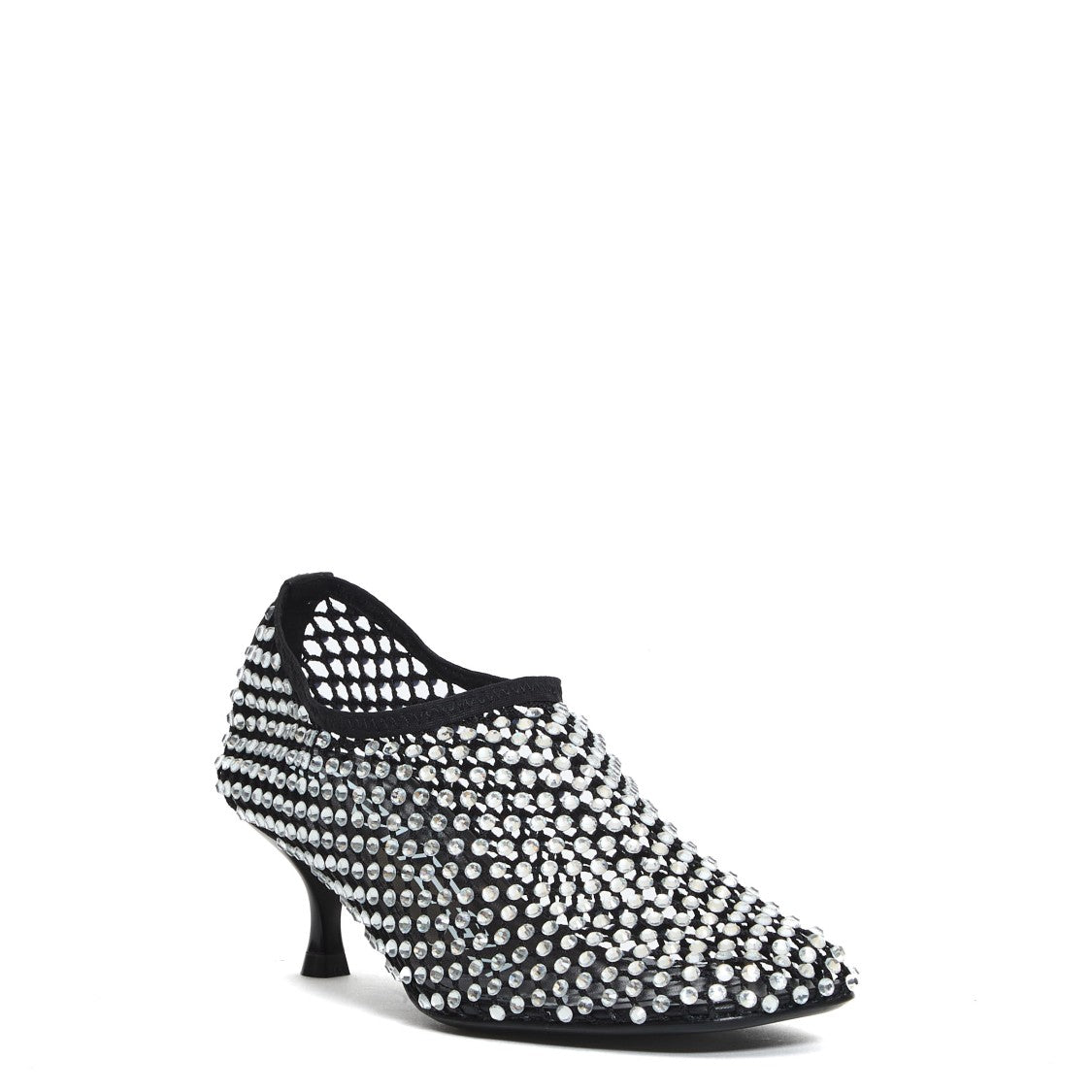 Strategia Mesh And Rhinestone Pumps