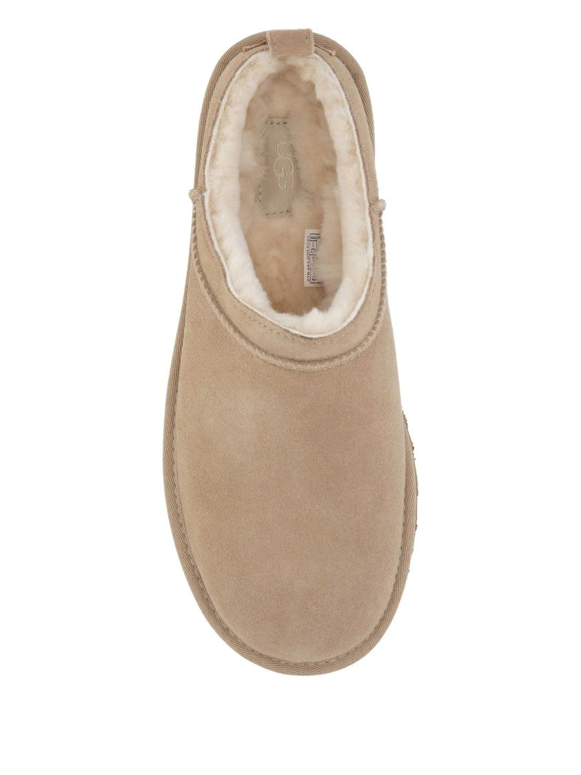 Ugg Classic Micro Brown Suede Slip On