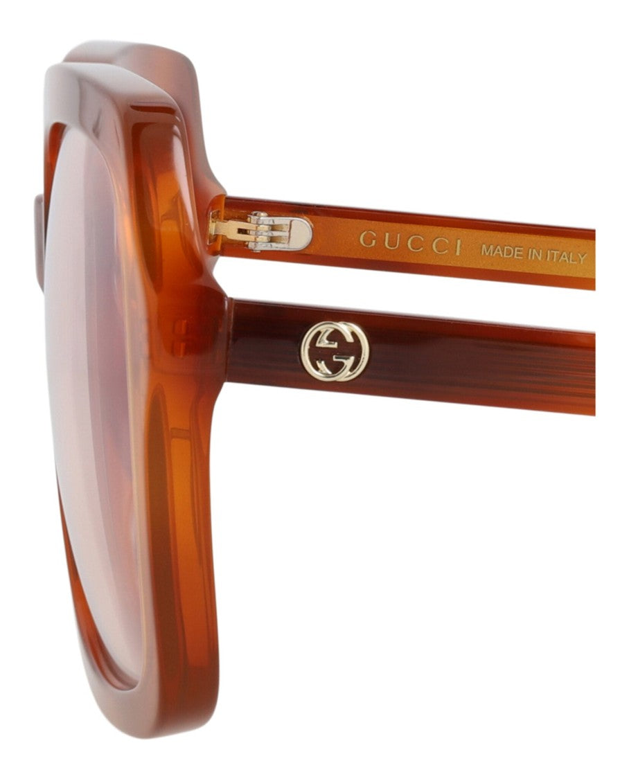 Gucci Square-Frame Recycled Acetate Sunglasses