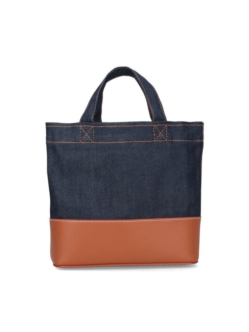 A.P.C. Mini Tote Bag "Axel" – Blue
