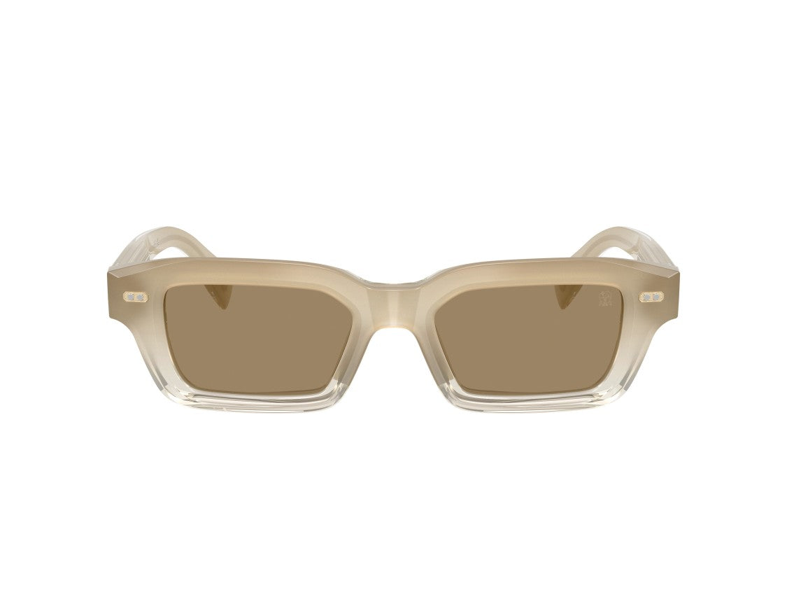 Brunello Cucinelli Translucent 0Bc4019s Acetate Oversized Square Sunglasses