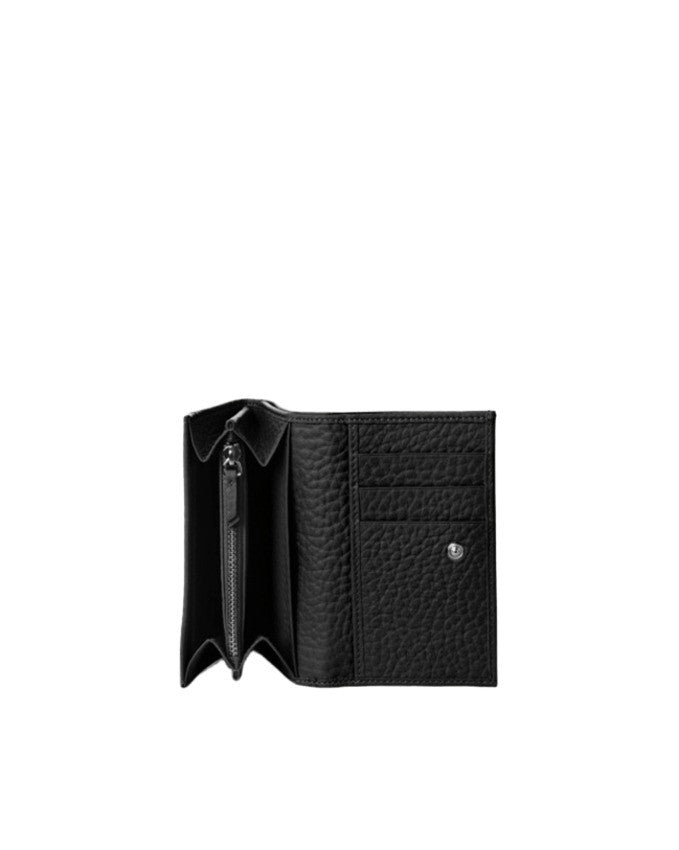 Orciani Envelope-Style Textured Leather Wallet With Rfid Protection
