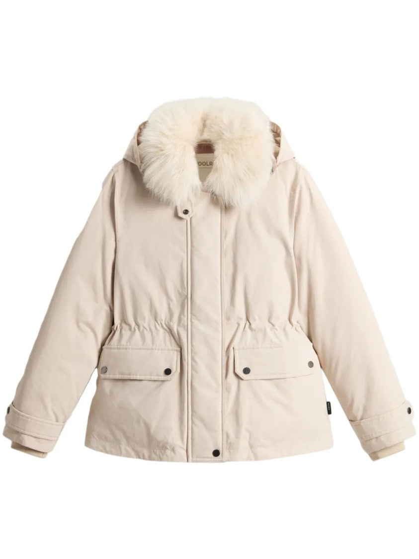 Woolrich Beige Cotton-Polyester Blend Jacket