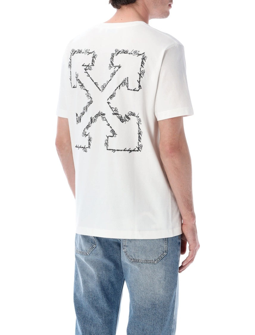 Off-White Script Arrow Slim Fit Tee