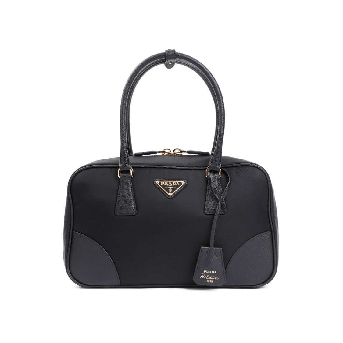 Prada Rectangular Handbag In Recycled Polyamide