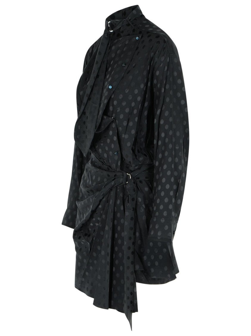 Isabel Marant Black Silk Dress