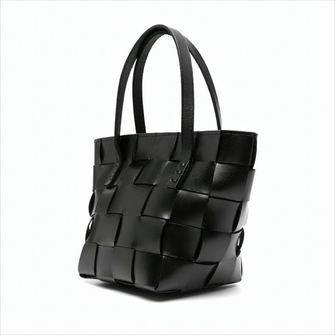 Dragon Diffusion Mini Woven Tote Bag In Buffalo Leather