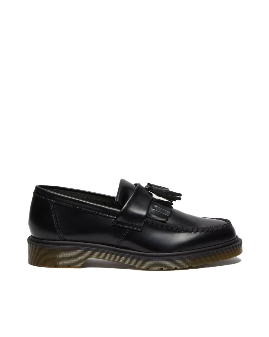 Dr. Martens Adrian Black Polished Smooth Moccasin