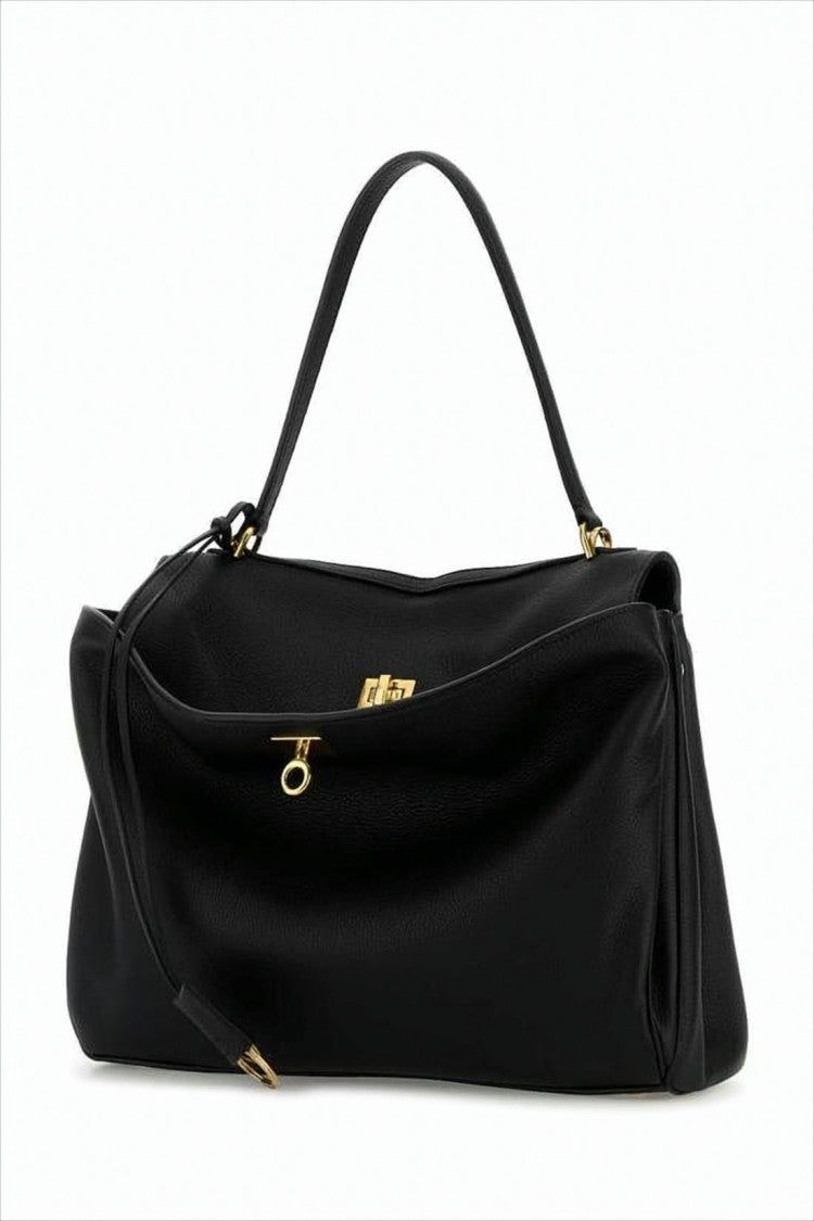 Balenciaga Smooth Calf Leather Shoulder Bag