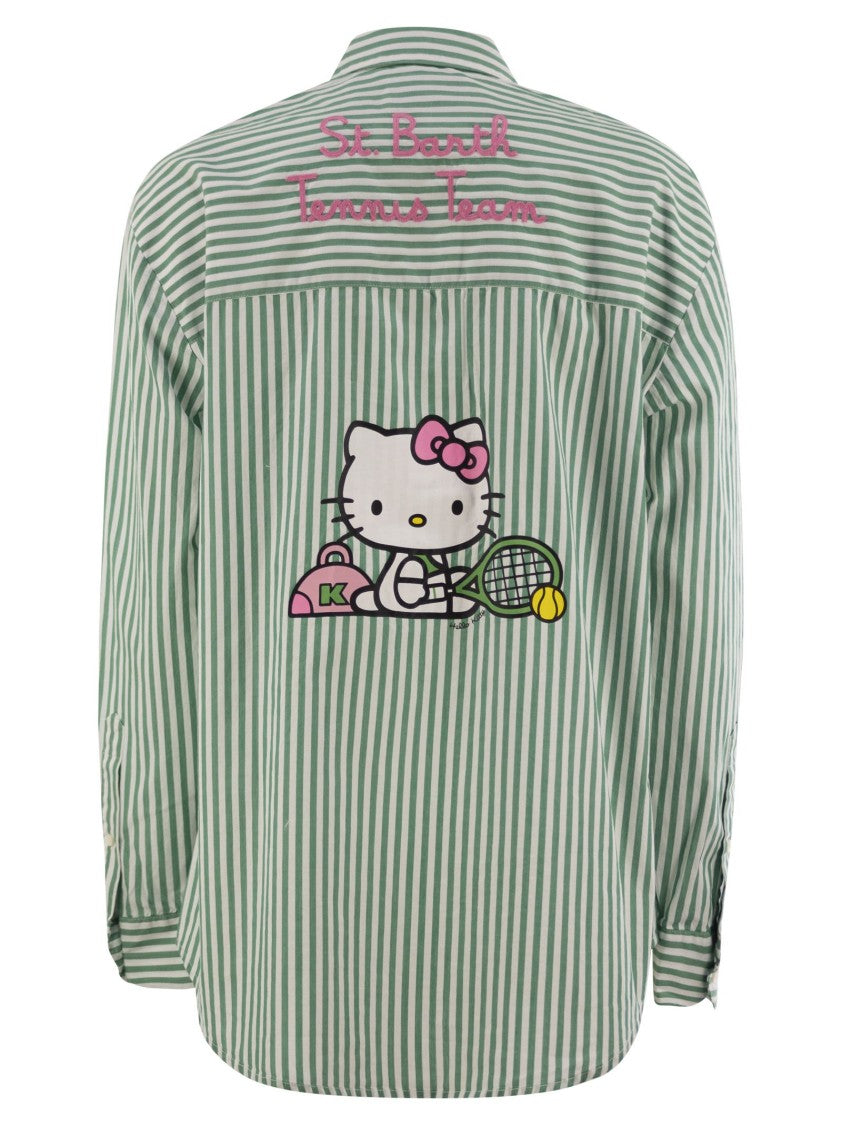 Mc2 Saint Barth Brigitte - Shirt With Striped Pattern