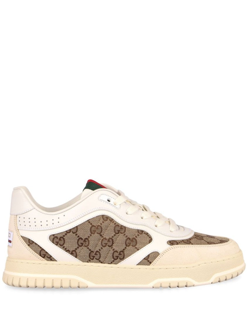 Gucci Re-Web Panelled Sneakers