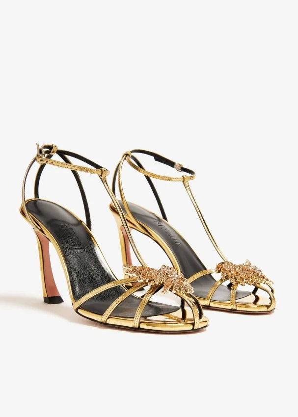 Piferi Maggio 85 Gold Sandals