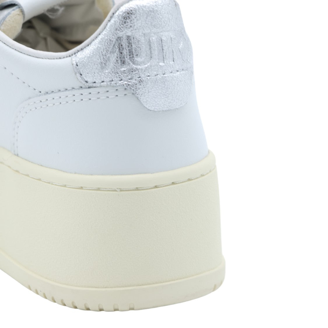 Autry Chunky Sole Sneakers With Metallic Heel Tab And Perforated Details