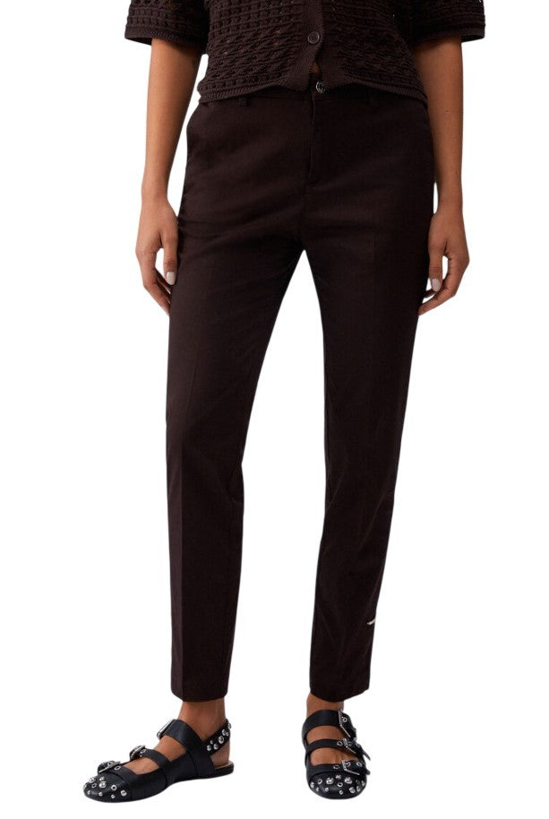 Liu Jo Slim-Fit Chino Trousers With Jewel Detail